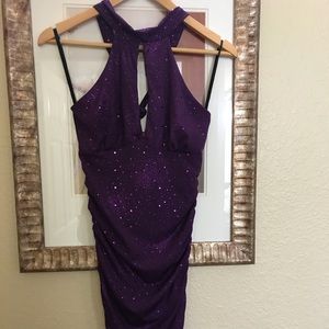 Topia Sequined Halter Dress
